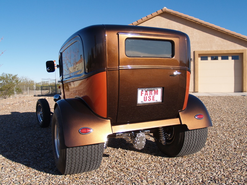 Model A rear view